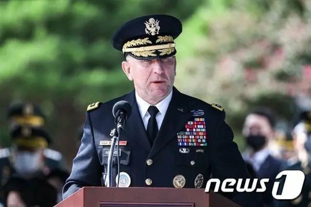駐韓米軍司令官、新型コロナ陰性＝14日間の隔離解除へ（画像提供:wowkorea）