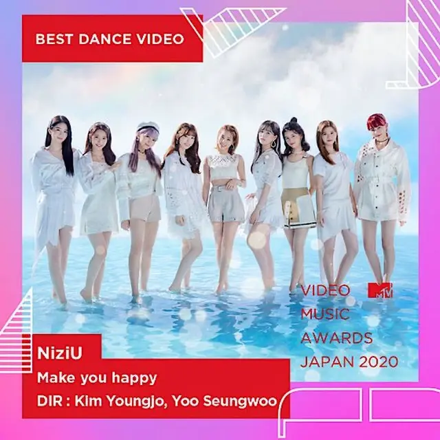 【公式】「NiziU」、「MTV VMAJ2020 ベストダンスビデオ賞」を受賞（画像提供:wowkorea）
