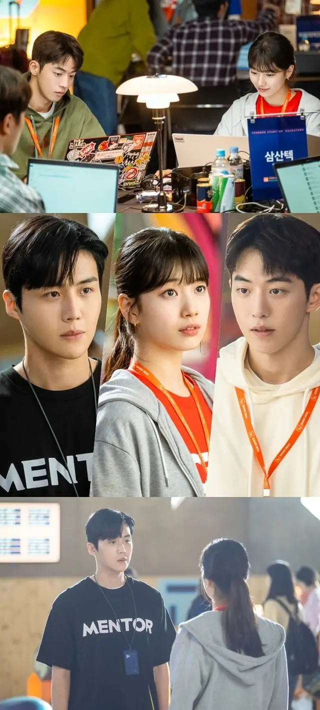 ドラマ「スタートアップ」スジ（元Miss A）、ナム・ジュヒョク、キム・ソンホに質問投げる...三角ロマンス予告（画像提供:wowkorea）