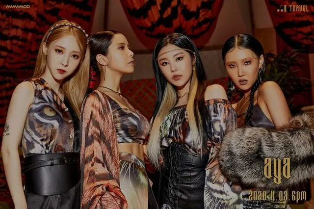 「MAMAMOO」が新曲「AYA」のコンセプトフォトを追加公開した。（画像提供:OSEN）