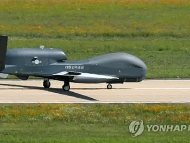 韓国空軍が導入したグローバルホーク（資料写真）＝（聯合ニュース）