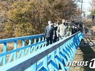 板門店見学、1年1か月ぶりに再開…ただし、徒歩の橋は一部制限＝韓国