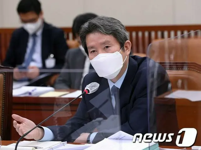 韓国のイ・イニョン（李仁栄）統一相（画像提供:wowkorea）