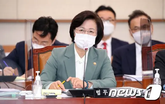 チュ・ミエ（秋美愛）韓国法相（画像提供:wowkorea）