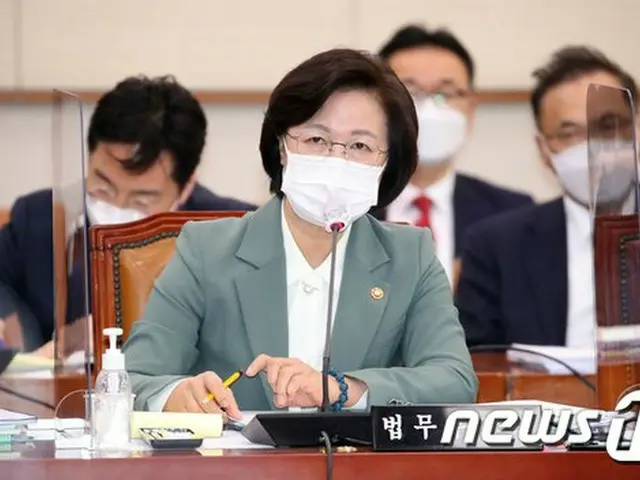 チュ・ミエ（秋美愛）韓国法相（画像提供:wowkorea）