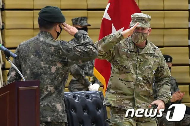 韓国ソウルの龍山基地で開催された、米韓連合軍事司令部“創設42周年記念式”（画像提供:wowkorea）