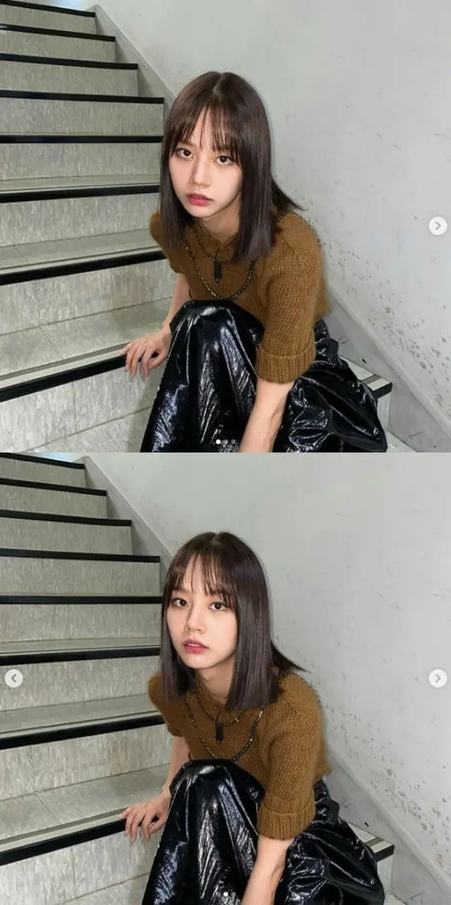 俳優リュ・ジュンヨルと交際中のヘリ（Girl’s Day）階段で撮っても広告みたい（画像提供:wowkorea）