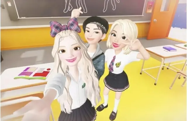 ＴＷＩＣＥの３Ｄアバター（Ｎａｖｅｒ　Ｚ提供）＝（聯合ニュース）≪転載・転用禁止≫