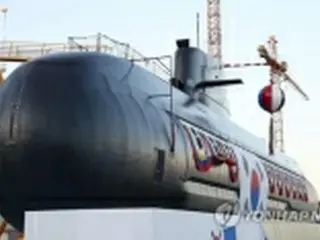 韓国2隻目の3千トン級潜水艦進水　「安保の中心役果たす」