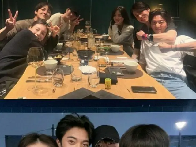 チョ・ボア＆キム・ボム、ドラマ「九尾狐伝」クランクアップ後の記念会食の“和気あいあい”ショットを公開（画像提供:wowkorea）