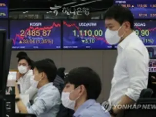韓国総合株価指数が８日続伸　２５００に接近