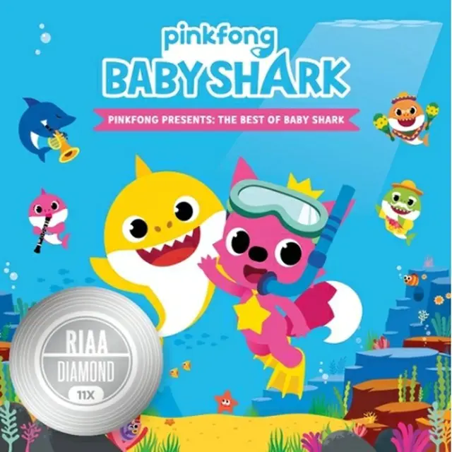 「Baby　Shark」が全米レコード協会からダイヤモンド認定を受けた（スマートスタディー提供）＝（聯合ニュース）≪転載・転用禁止≫