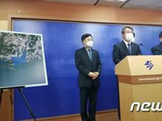 釜山市「誤った政策中断は半分の成果」…加徳新空港特別法を要求＝韓国
