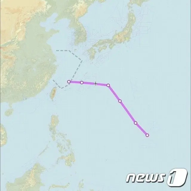 米ステレス戦略爆撃機が、中国の東シナ海の防空識別圏に進入したことが伝えらえた（画像提供:wowkorea）
