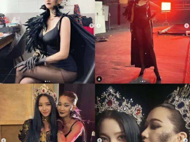 チャン・ユンジュ、「aespa」メンバーKARINAとの「Black Mamba」ミュージックビデオ撮影ビハインドを公開（画像提供:wowkorea）