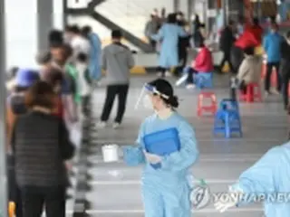 韓国の新規コロナ感染者　2日連続300人台＝大流行の瀬戸際に