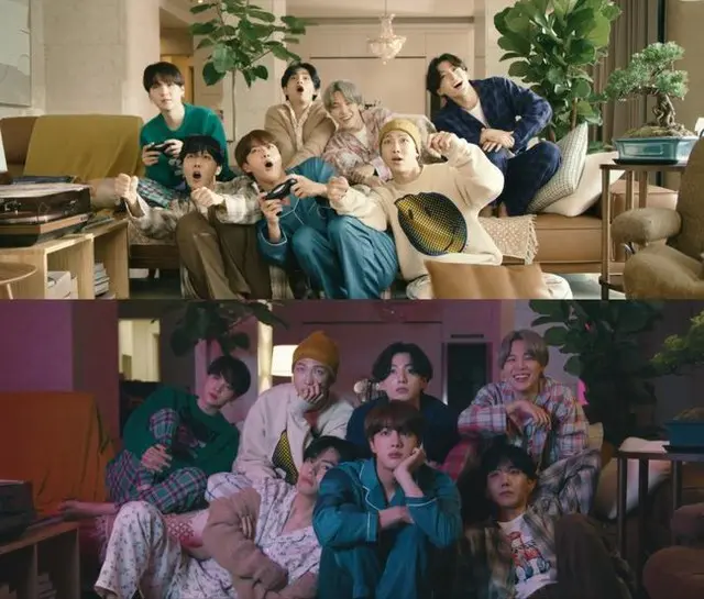 「BTS（防弾少年団」が、新しいアルバム「BE（Deluxe Edition）」を発売し、タイトル曲「Life Goes On」のミュージックビデオも全世界同時に公開した。（画像提供:OSEN）