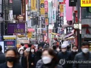 韓国の新規コロナ感染者３８６人　増加の勢い止まらず