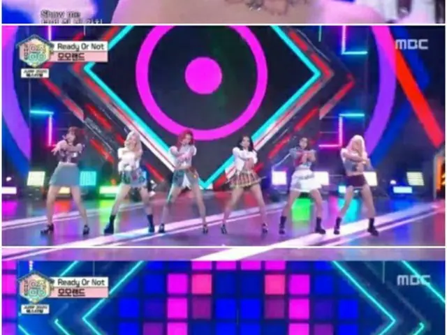 ガールグループ「MOMOLAND」がティーンクラッシュな魅力で視聴者たちを魅了した。（画像提供:OSEN）