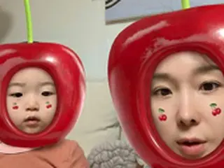 歌手イ・ジヘ（元S＃arp）、娘のテリちゃんとカメラアプリで遊ぶ…「私の愛、私の仲良し」
