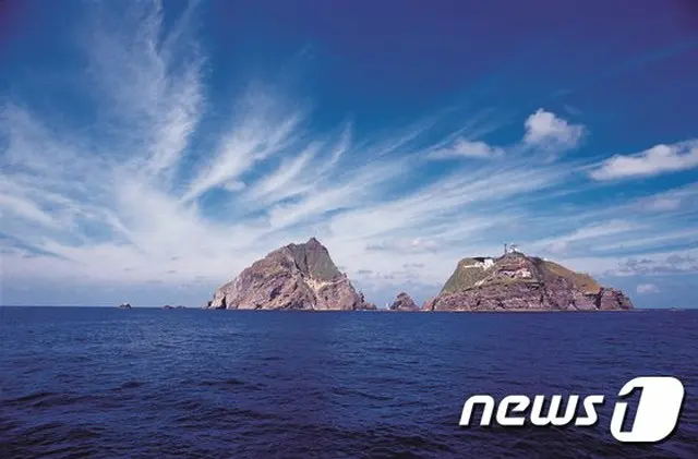 韓国外交部ホームページを通じて、竹島の写真を誰でもダウンロードして見ることができるようになった（画像提供:wowkorea）