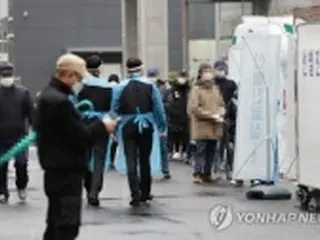 韓国のコロナ新規感染349人に増加　再び300人超