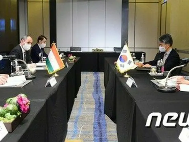 25日 韓国ソウルでの“韓国・タジキスタン外相会談”の様子（画像提供:wowkorea）