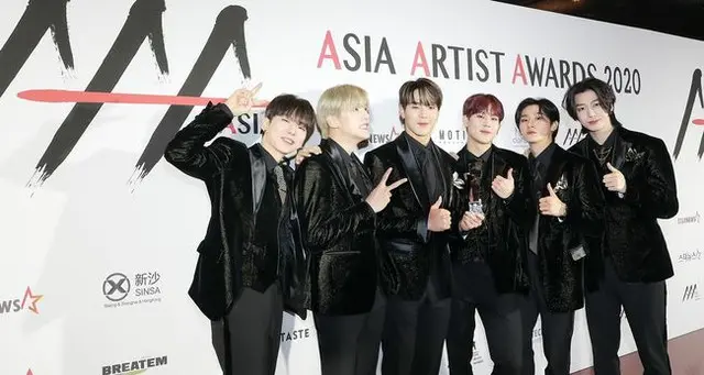 「MONSTA X」が「2020 Asia Artist Awards」で今年のステージ賞を獲得した。（画像提供:wowkorea）
