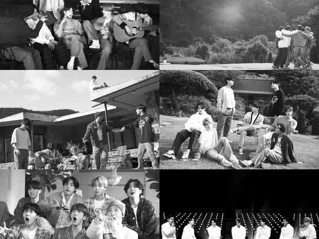 「BTS（防弾少年団）」、新曲「Life Goes On」の白黒バージョンMVを公開（画像提供:wowkorea）