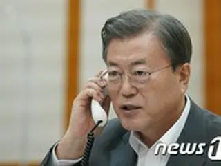 ムン（文）大統領、フランス大統領と通話…「フランスとの開発協力に期待」=韓国
