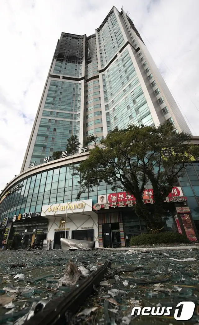 韓国・蔚山の高層ビル火災、原因明らかにならないまま捜査に区切り（画像提供:wowkorea）