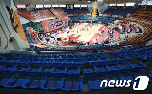 韓国プロバスケ首都圏5チーム、「無観客試合」に＝韓国（画像提供:wowkorea）