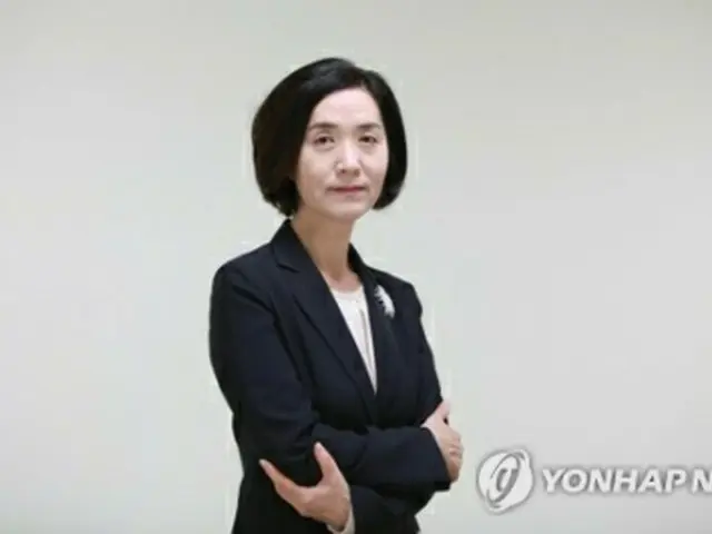 イコモス理事に再任されたハン氏（文化財庁提供）＝（聯合ニュース）≪転載・転用禁止≫