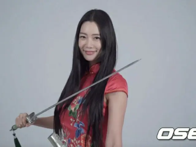 女優クララ、中国武侠映画を現地で撮影中…武術や語学に励む毎日「コロナに気を付けてください」（画像提供:wowkorea）