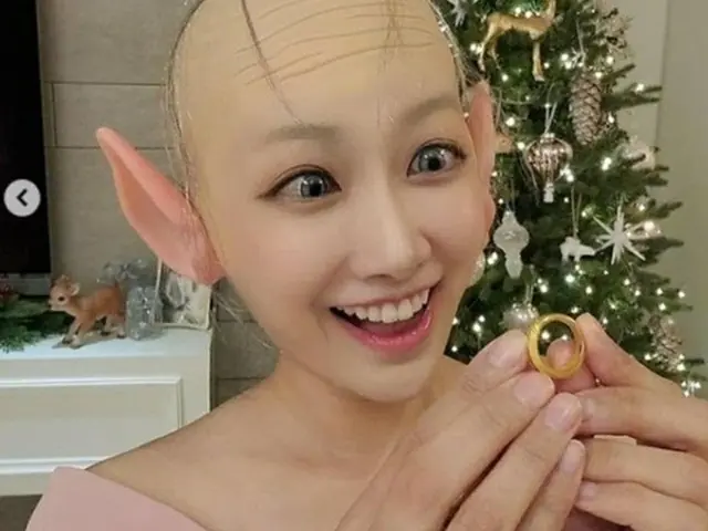 人気女子アナのキム・ミンジョン、ゴラムに変身し「マイプレシャス」（画像提供:wowkorea）