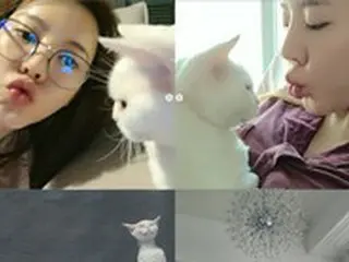 サニー（少女時代）、そっくりな愛猫を公開…“お誕生日おめでとう”
