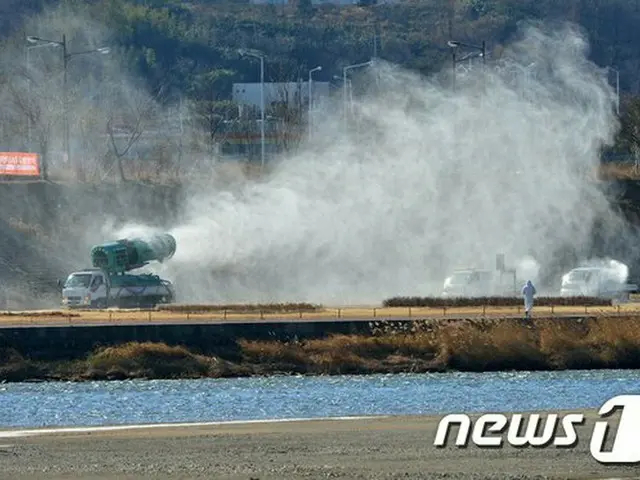 潭陽湿地の野生鳥類から高病原性AIが追加感染＝韓国全羅南道潭陽郡（画像提供:wowkorea）