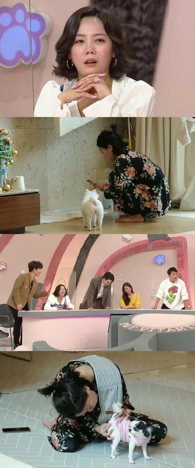 女優コ・ウナ、素手で愛犬の”便チェック”に出演者びっくり（画像提供:wowkorea）
