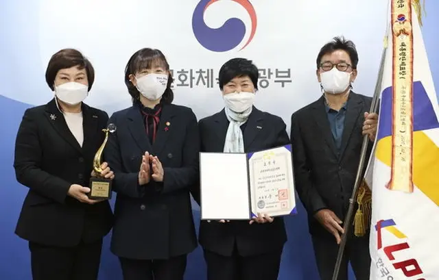 KLPGA、韓国スポーツ産業大賞大統領表彰を受賞（画像提供:wowkorea）