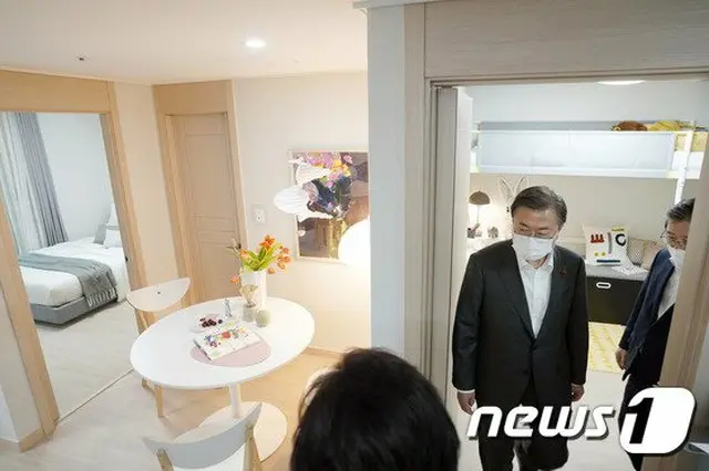 「国民が望むのは快適な賃貸住宅」文大統領訪問のための別途賃貸住宅に正義党が批判＝韓国（画像提供:wowkorea）