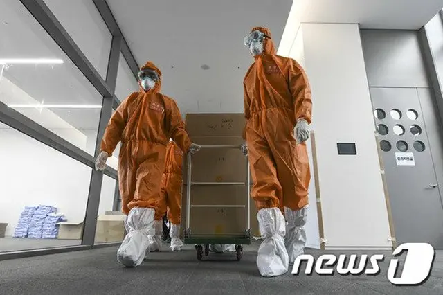 海兵隊1師団、慶州のコロナ生活治療センターに兵力派遣＝韓国（画像提供:wowkorea）