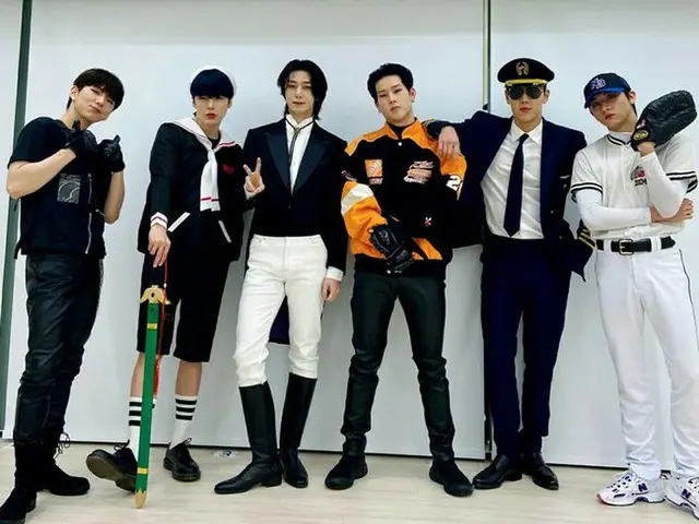 「MONSTA X」がスペシャルコスチュームバージョンの振り付け映像を奇襲公開した。（画像提供:OSEN）