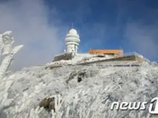 平昌‐24.1度・堤川‐20.1度・ソウル‐11.1度「韓国寒波ピーク」…鬱陵は積雪48.5センチ