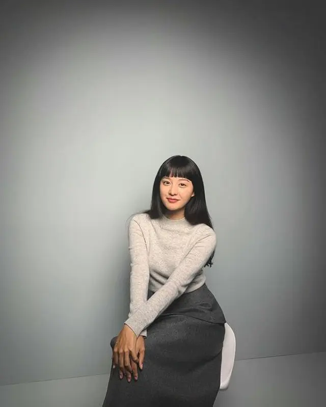 女優キム・ジウォン、前髪ぱっつんに変身…アップグレードした人形ビジュアル（画像提供:wowkorea）