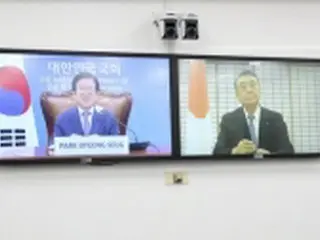 韓国国会議長　大島衆院議長とテレビ協議＝東アジア防疫協力体の発足呼び掛け