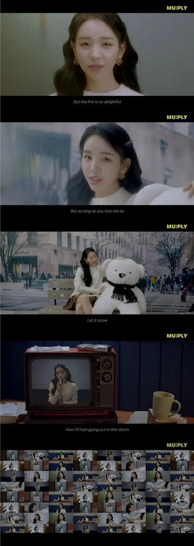 歌手ペク・アヨン、クリスマスイブに感性を加える「Let It Snow」公開（画像提供:wowkorea）