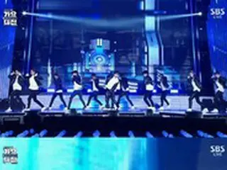 「TREASURE」、2020年新人グループトップの迫力を見せる＝「2020 SBS歌謡大祭典」