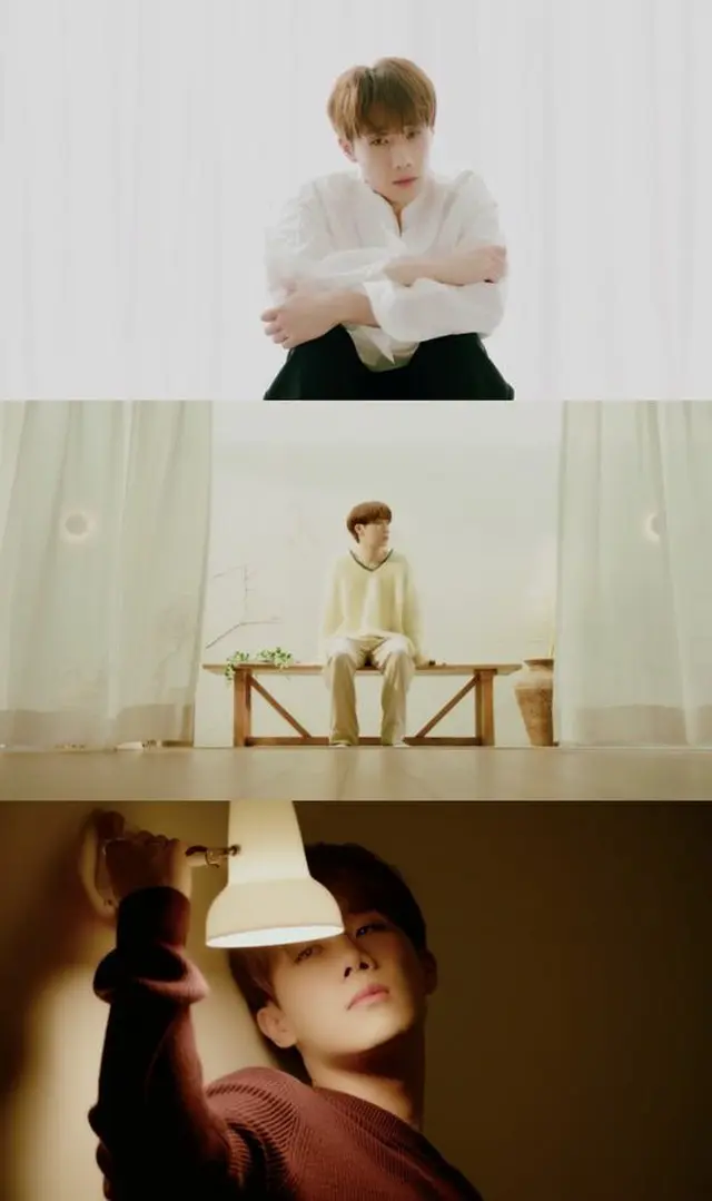 歌手キム・ソンギュの独歩的な感性が引き立つ3つ目のライブクリップが公開された。（画像提供:OSEN）