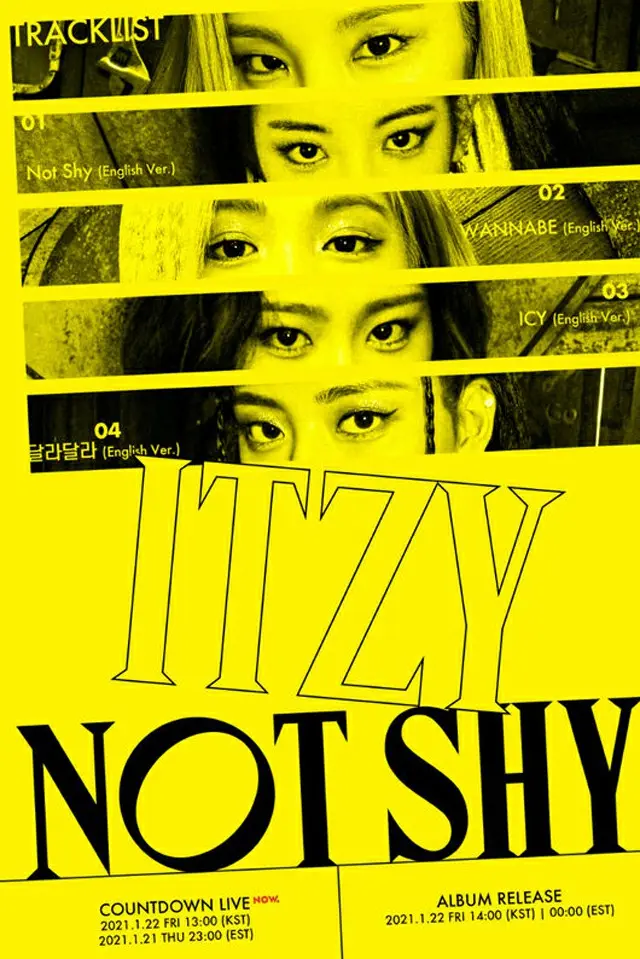 【公式】「ITZY」、本格的なグローバル進出始動…来月22日（1/22）初の英語アルバム世界同時発売へ（画像提供:wowkorea）