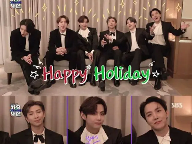 「2020 SBS歌謡大祭典」、「BTS」の「Dynamite」Holiday Remix Ver.が7.8%の現地最高視聴率「必ず春は来る」（画像提供:wowkorea）